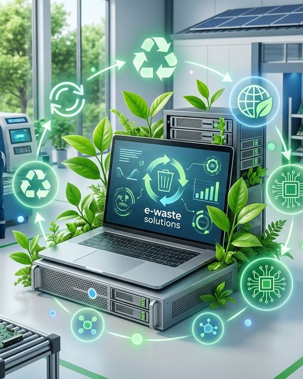 Solusi Pengelolaan Recyclable E-Waste Terpadu untuk Sektor Industri dan Korporasi