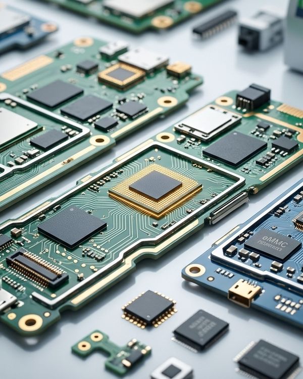 Panduan Lengkap Grade PCB Scrap HP, Mesin Android, IC, dan Memori eMMC/UFS