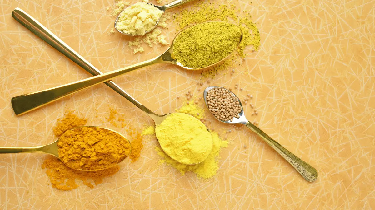 Mustard flour powder for food manufacturing with gluten-free certification and high purity