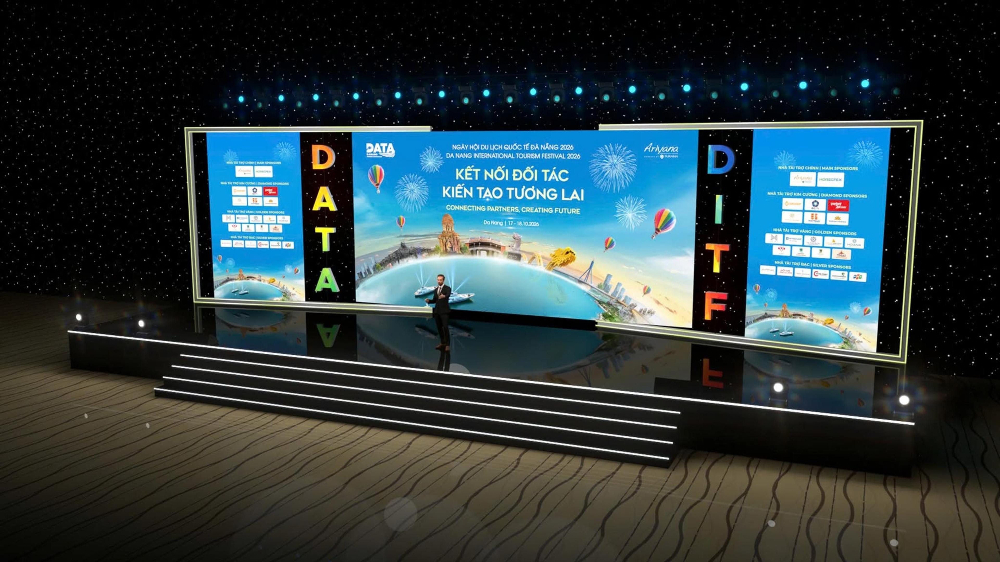 DITF 2026 Reveals Its Stage and Photobooth at Ariyana Convention Centre Da Nang