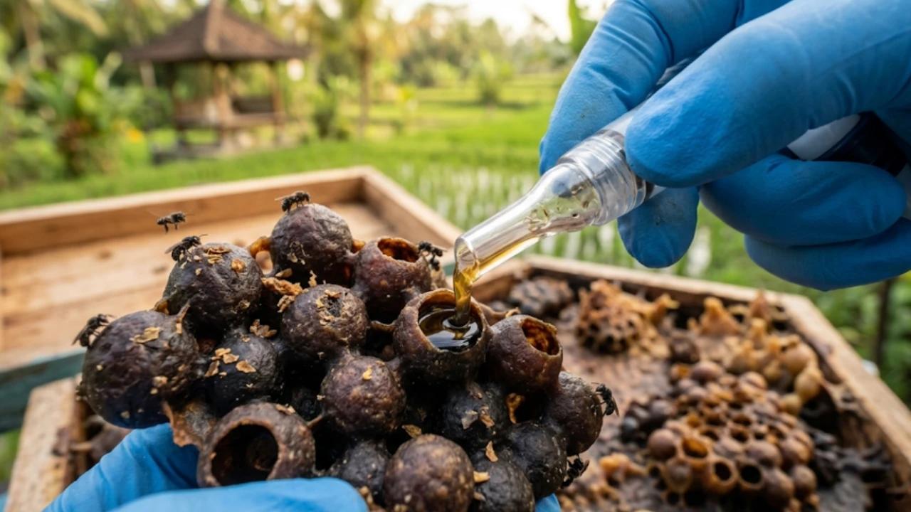 teknik panen higienis dalam budidaya lebah trigona
