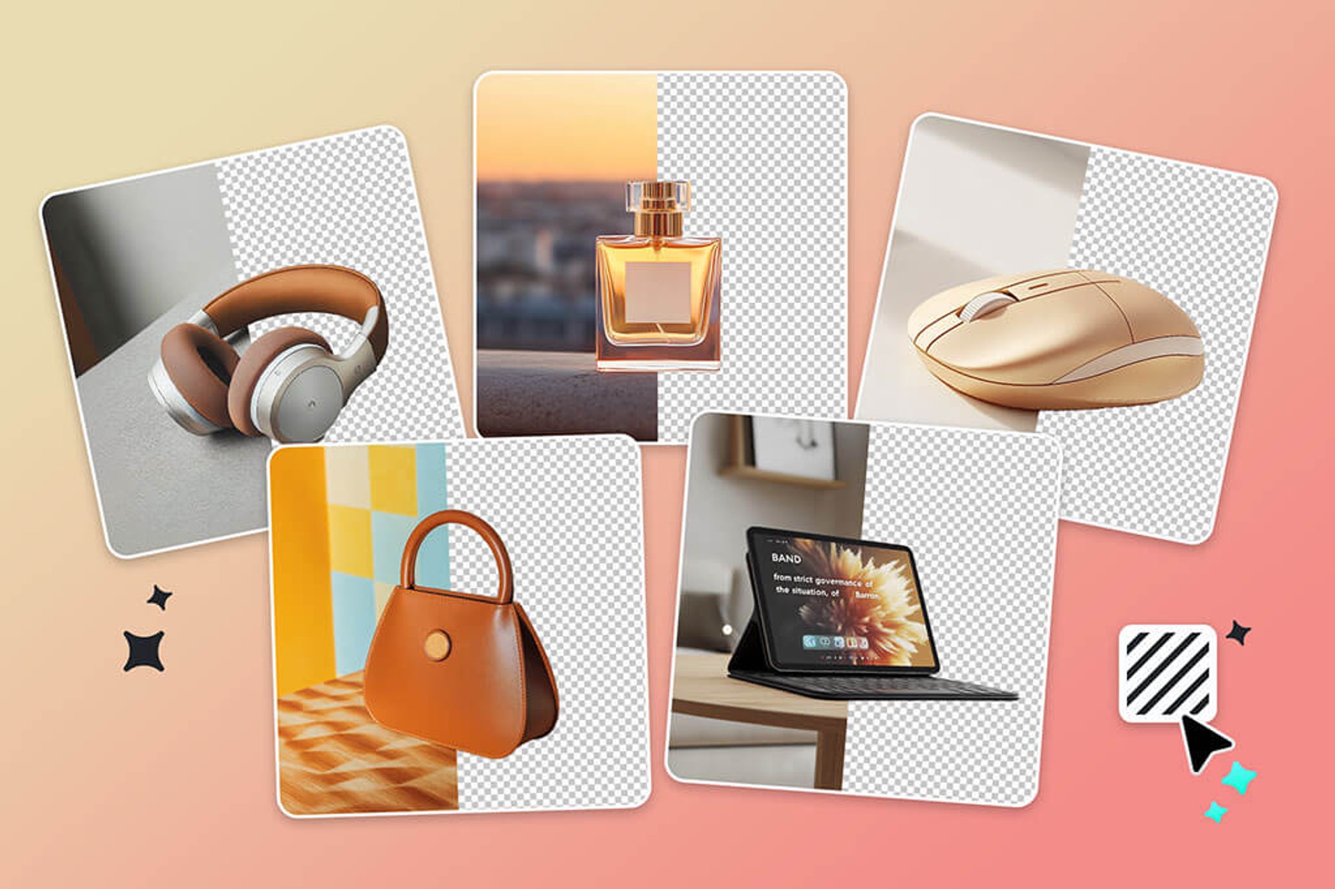 A picture of Ecommerce products
