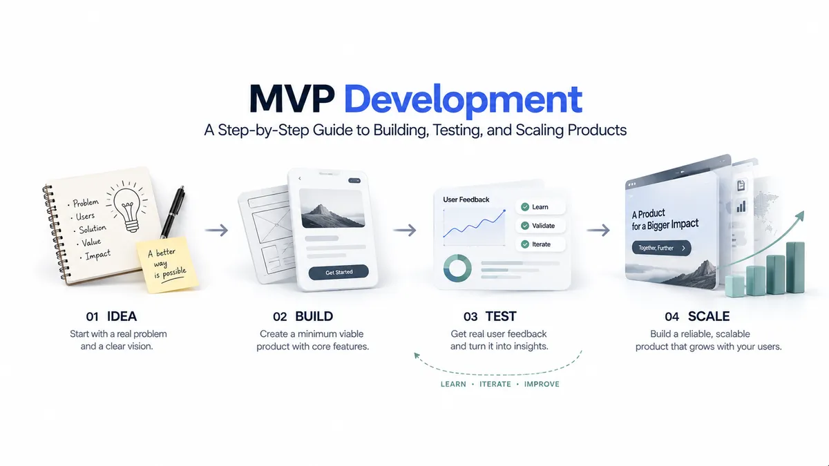 A picture of MVP development process