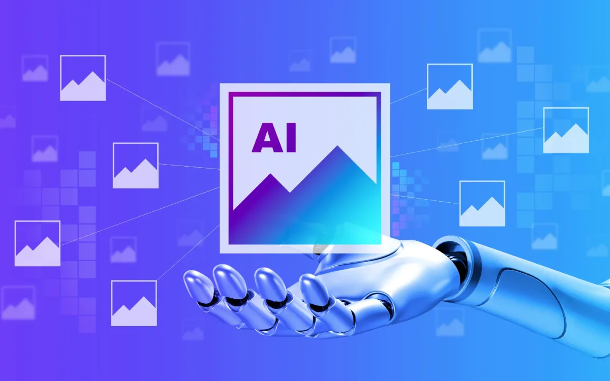 A picture of AI robot