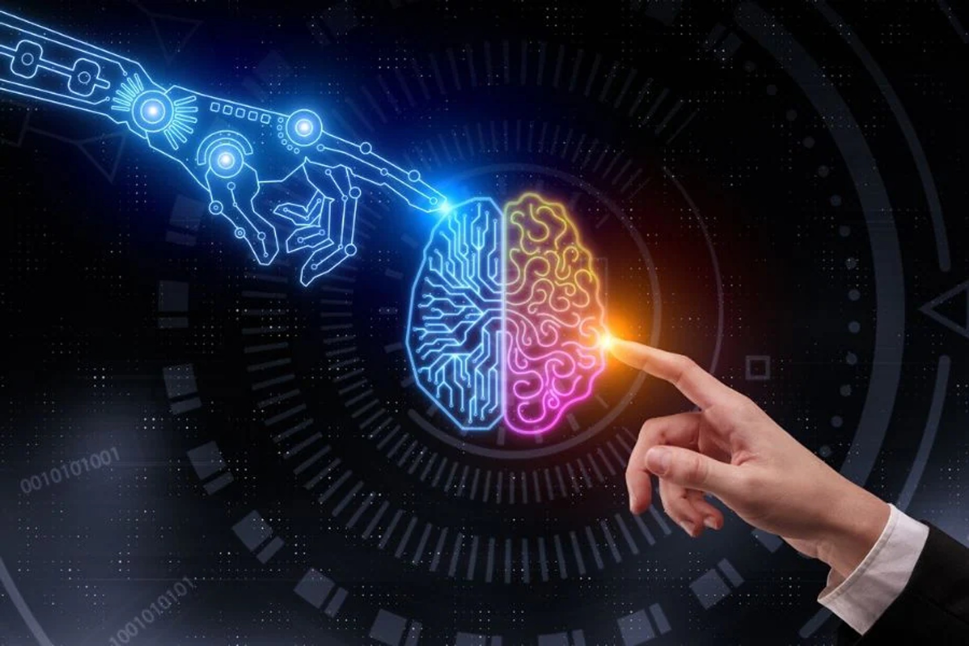 AI model combining with the human experimental
