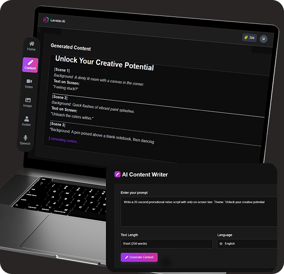 Generate Engaging Content from a Single Prompt