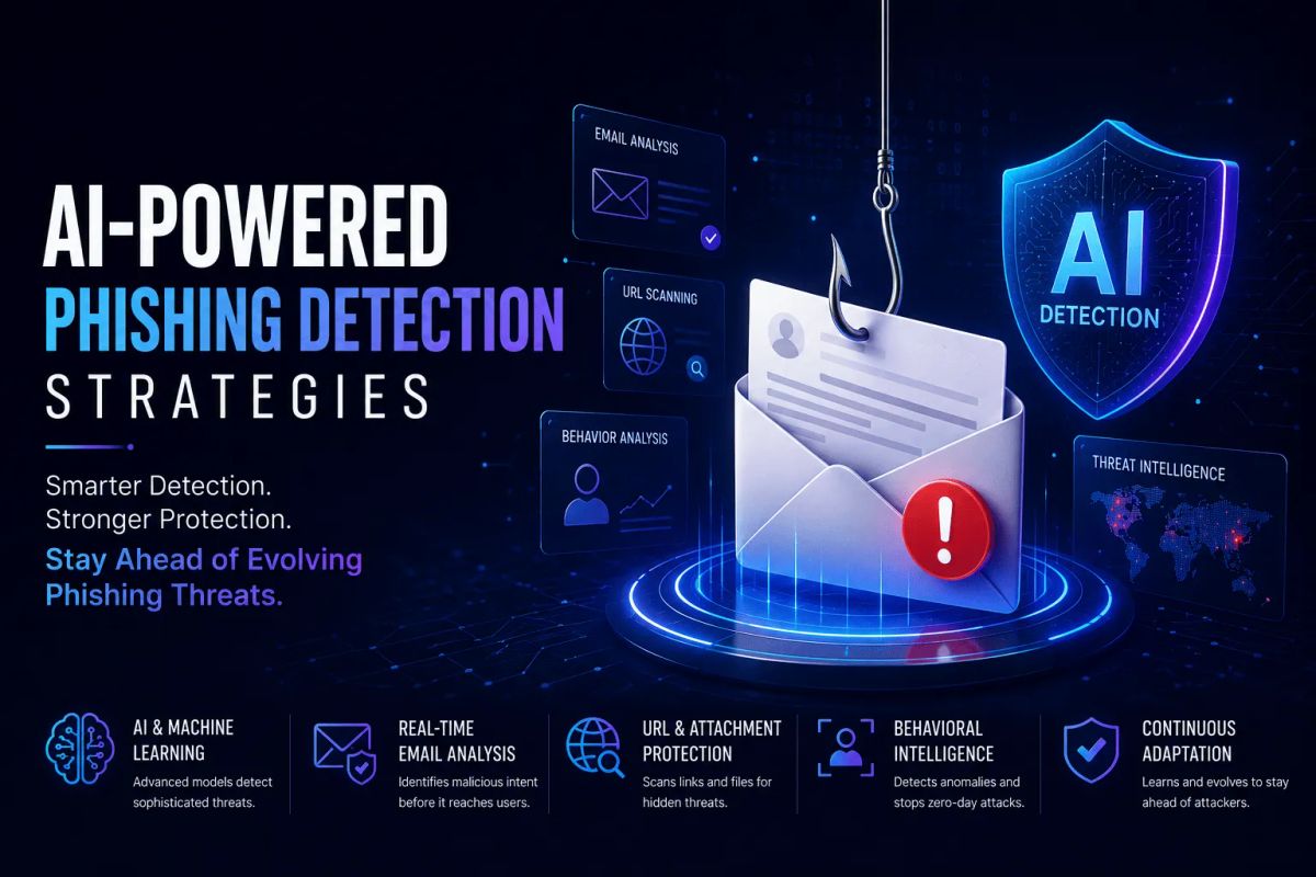 AI-powered phishing detection system analyzing malicious email threats in real time