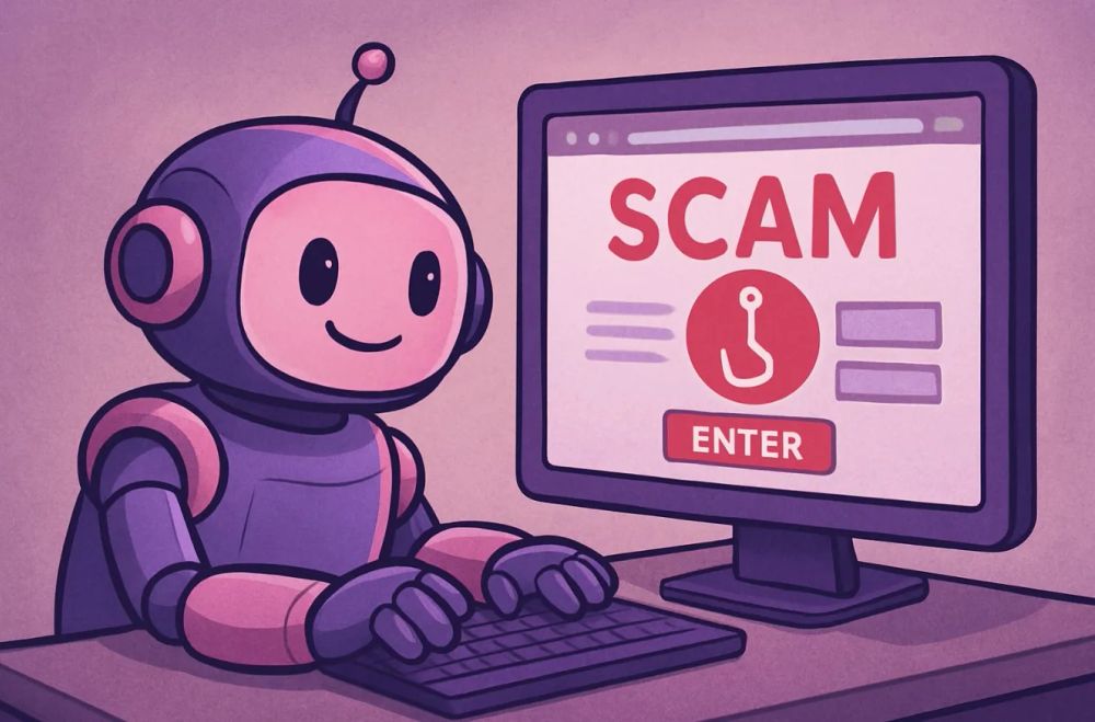 Cover illustration for “Unmasking the Imposters: Overseas Scammers Target US Schools with Fake Websites”