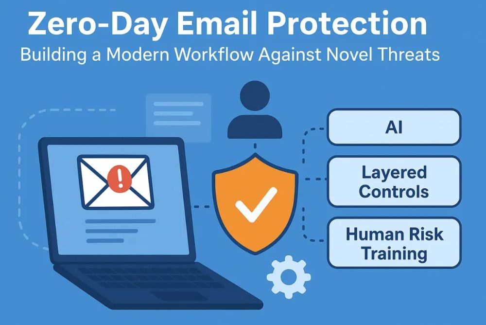 Cover illustration for “Zero-Day Email Protection: Building a Modern Workflow Against Novel Threats”