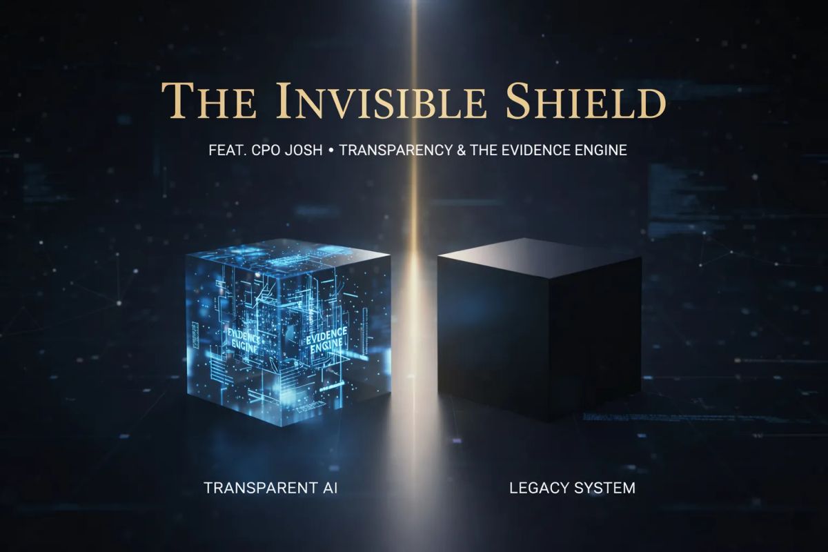 Cover illustration for “How We’re Building the Future of "Invisible Security" Feat. CPO Josh”