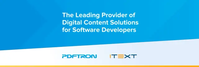 PDFTron Acquires iText, Adding Significant Scale & Complementary Functionality for Developers