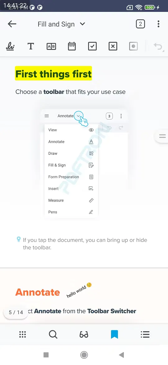 Bookmark creation is now a 1-click job