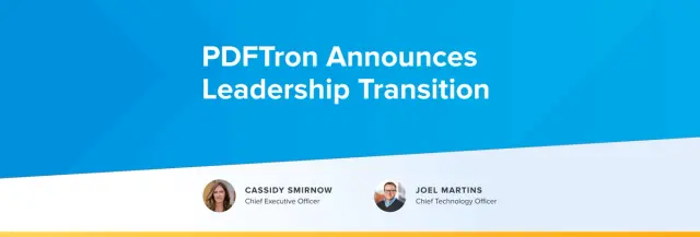 PDFTron Announces Leadership Transition