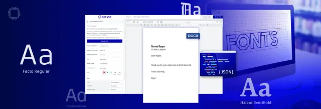 Embedded Fonts in Word Documents for Document Generation