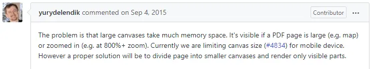 Lack of support for canvas tiling described in pdf.js community post