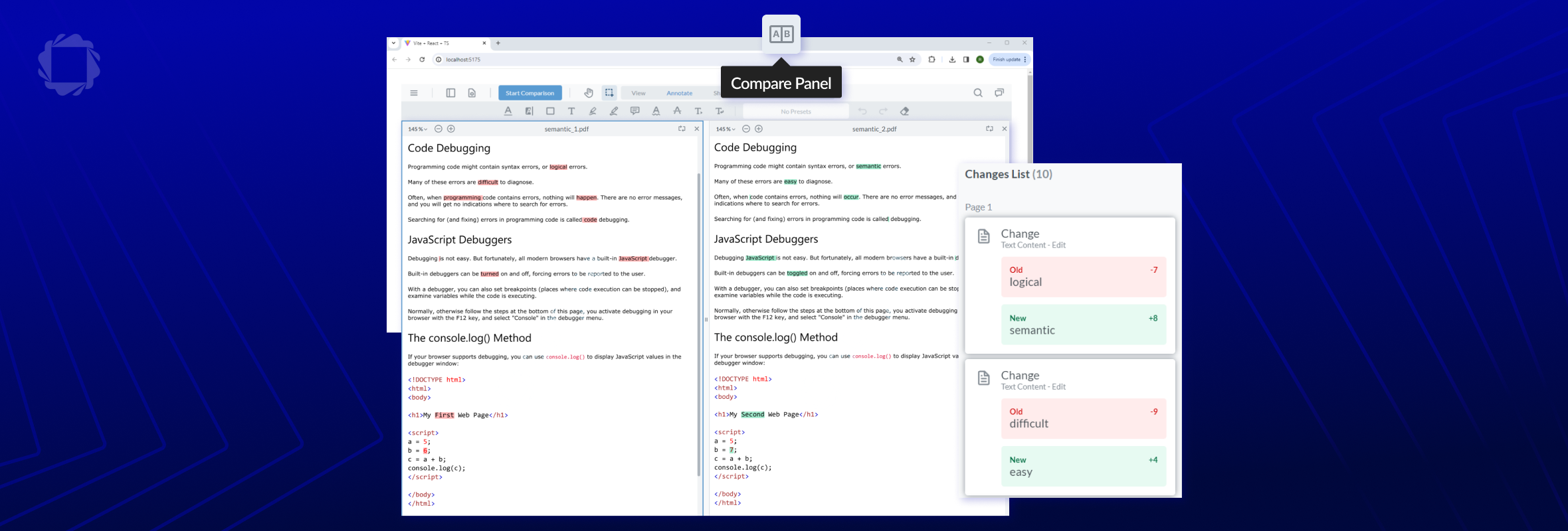 Embed A Vue DOCX Editor With WebViewer | Apryse