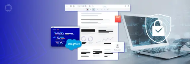 Using Secure Redaction in Salesforce with WebViewer