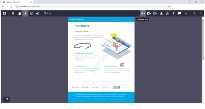 Cool-looking dark UI