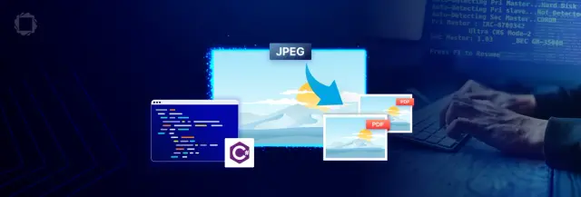 How to Convert JPEG to PDF in C#