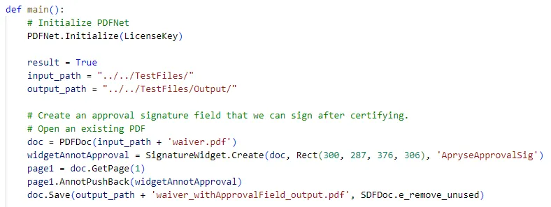 How to Add Digital Signatures Using Apryse Python SDK | Apryse