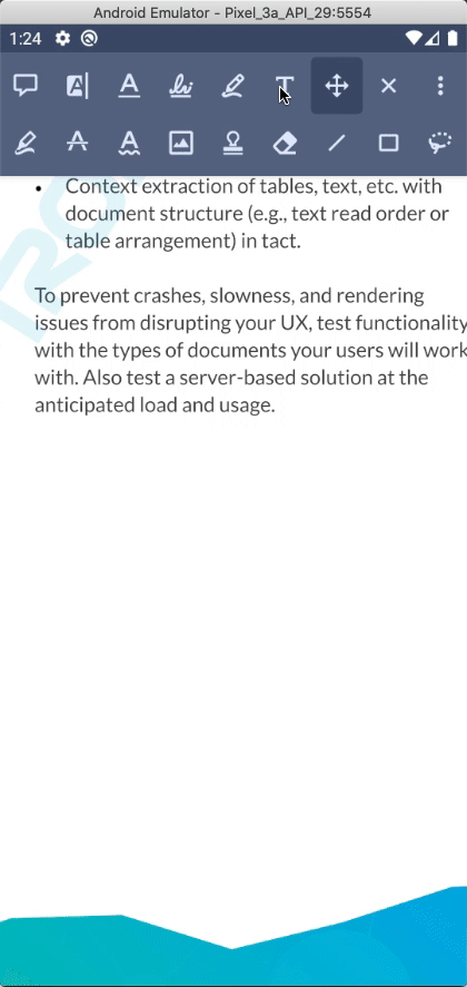 creating, editing, and saving Hindi FreeText PDF annotations