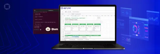Using Bun and Apryse WebViewer to Display Excel Files in the Browser