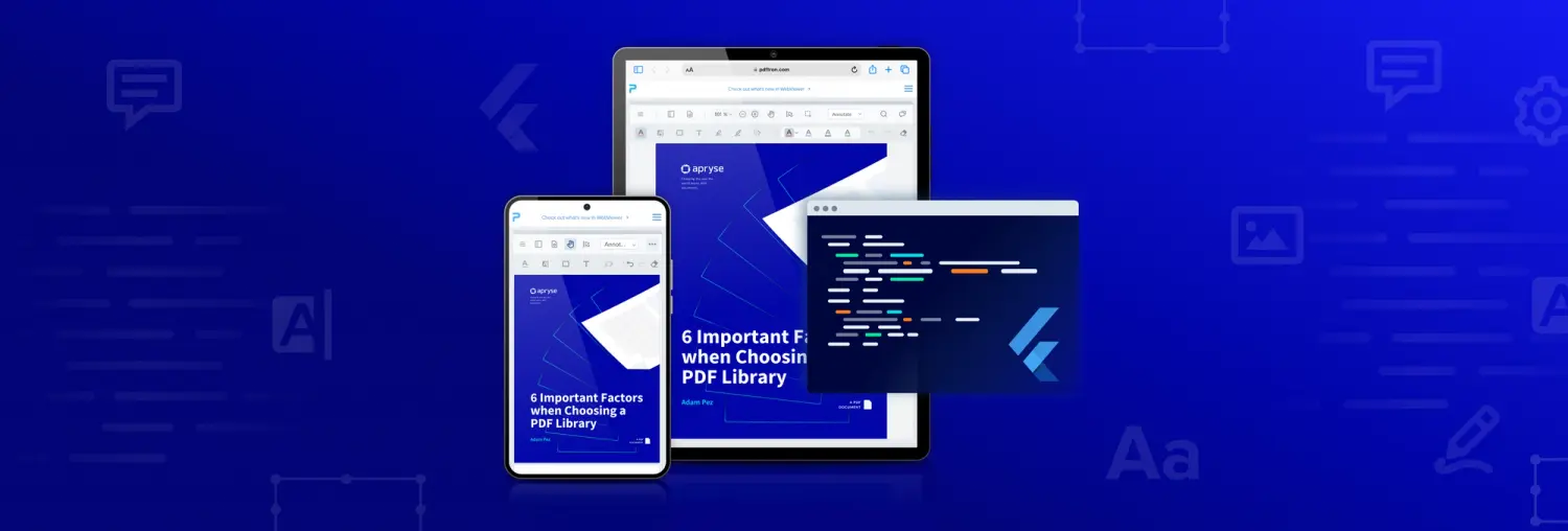 How to Build a Flutter PDF Viewer | Apryse