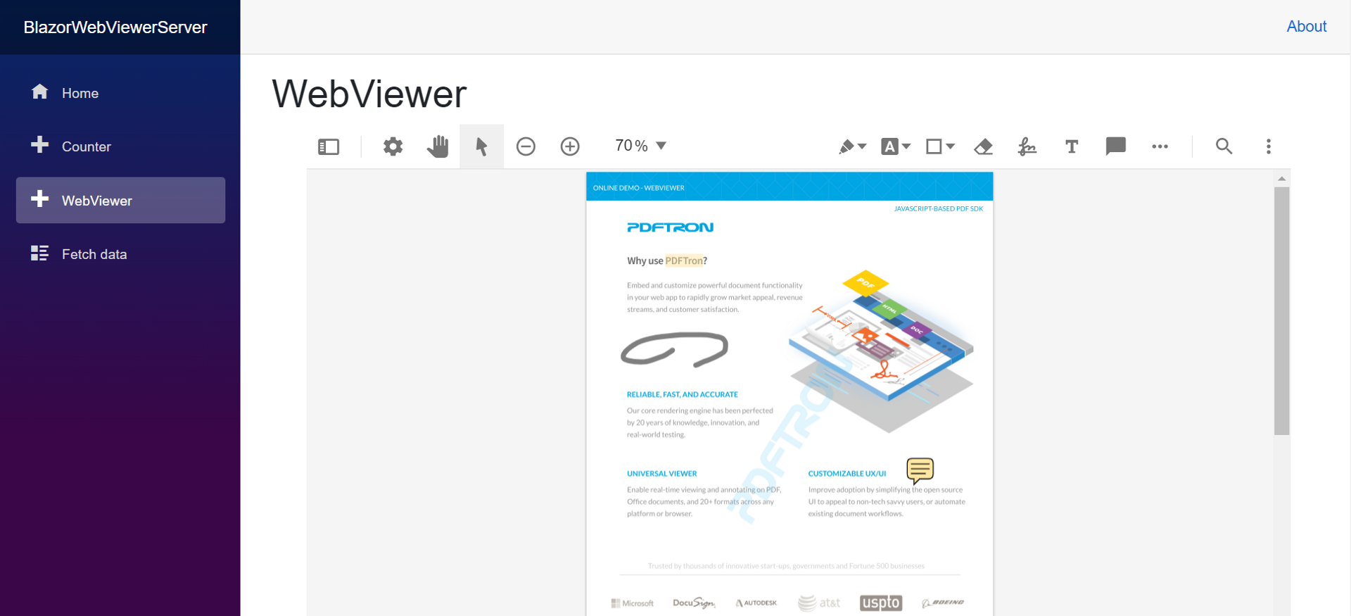 How to Build a PDF Viewer With Blazor | Apryse
