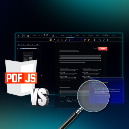  WebViewer vs React-pdf vs PDF.js for React Applications