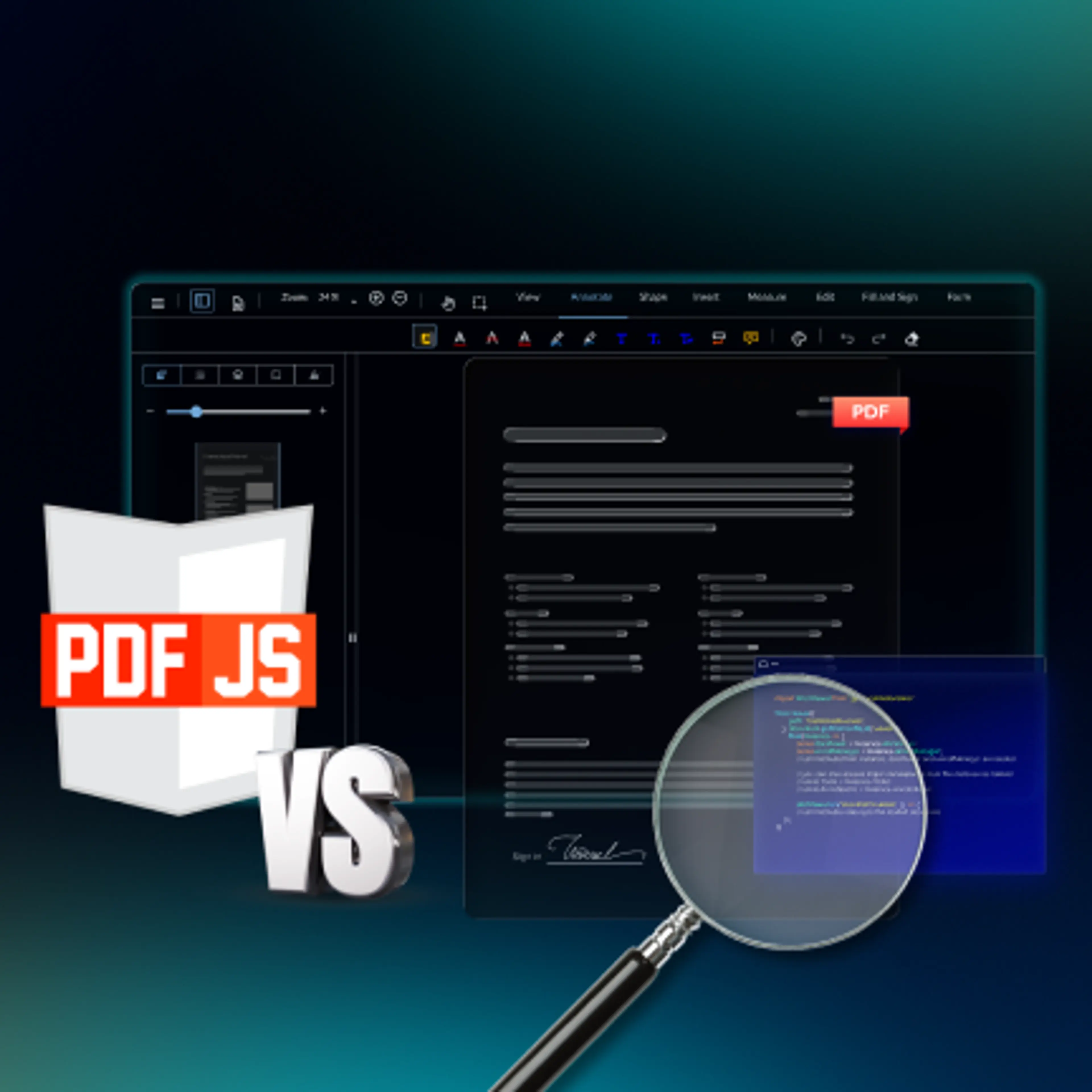 WebViewer vs React-pdf vs PDF.js for React Applications