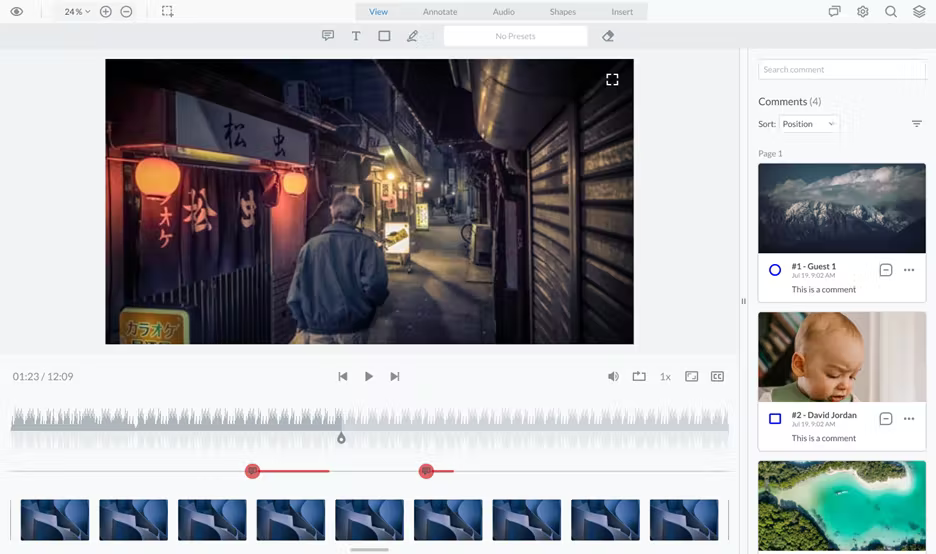 Annotation numbering 