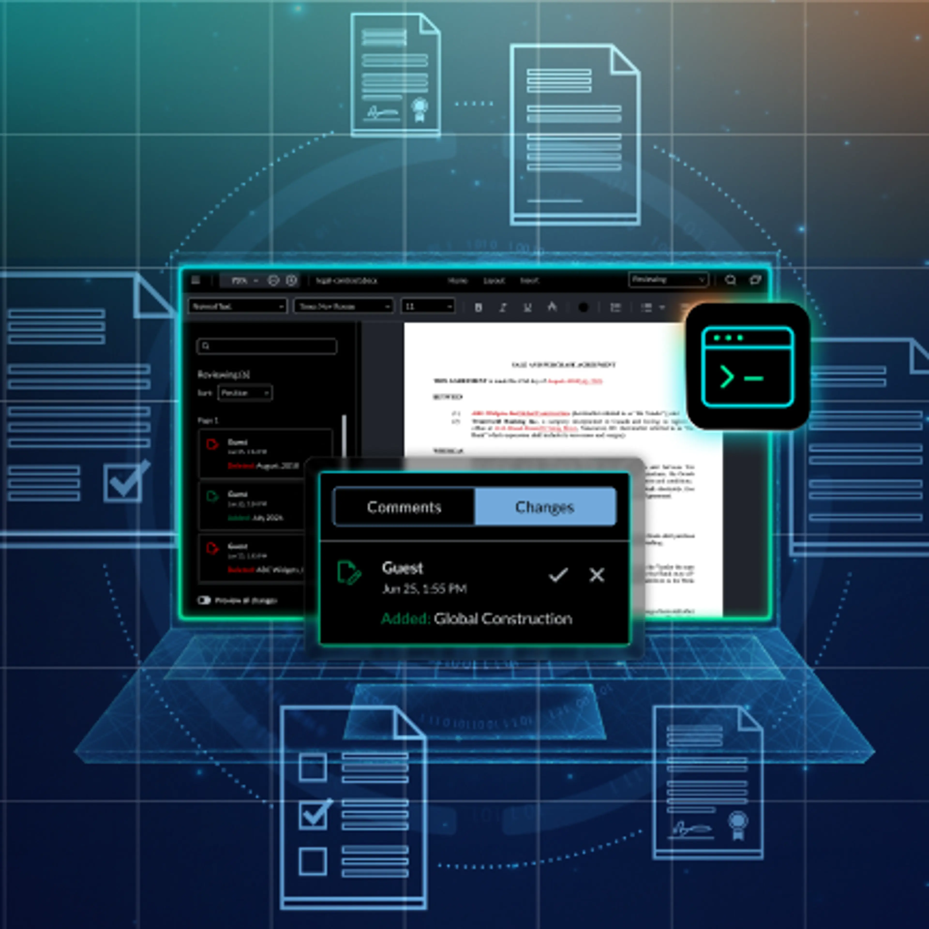 Programmatic Tracked Changes in DOCX Editor: What's New in WebViewer 12.0