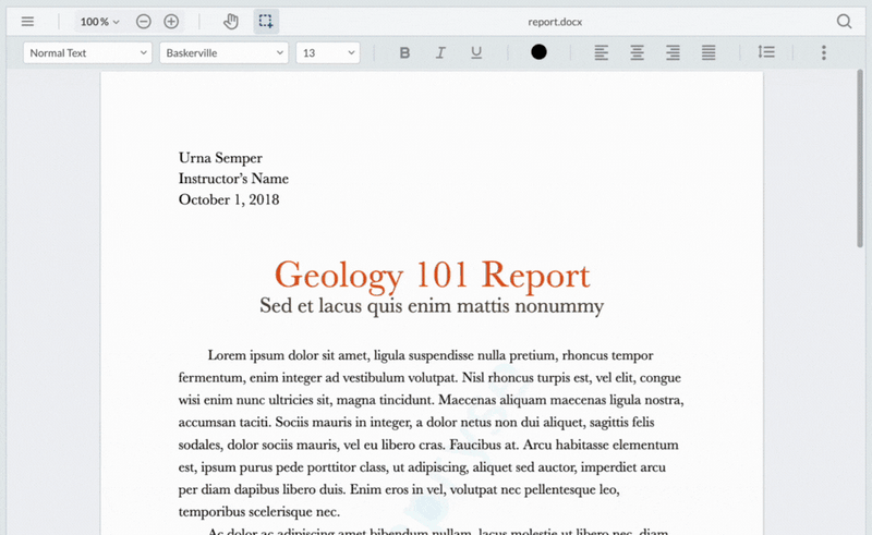 Edit DOCX in any Web Application