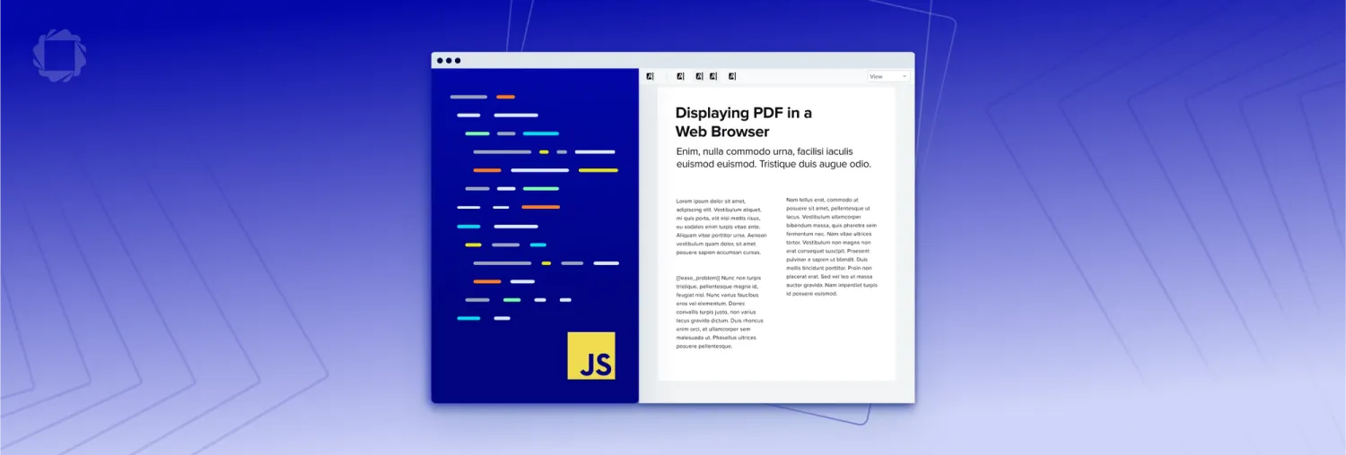 Embed PDF Viewer in JavaScript App | Apryse