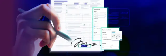 Simplified Signature and Form Creation in WebViewer v11