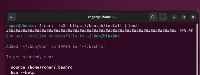screenshot of a window showing the code snippet above.