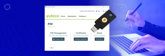 Digitally Signing a PDF using a Hardware Key – Part 1 – Setting up the YubiKey
