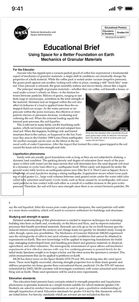 Creating an ink annotation on a PDF with PDFKit for iOS.