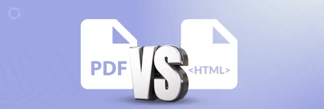 PDF vs HTML: Choose the Better Format for Document Viewing