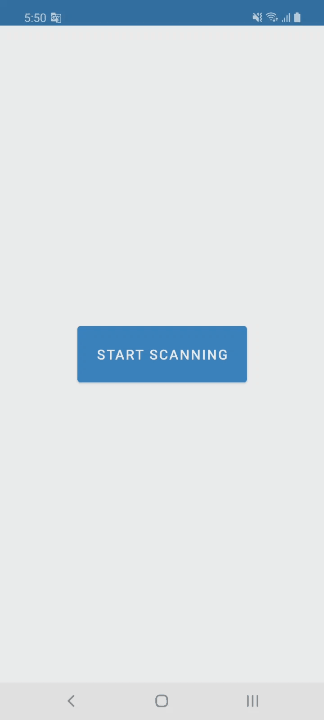 Android document scanner app in action