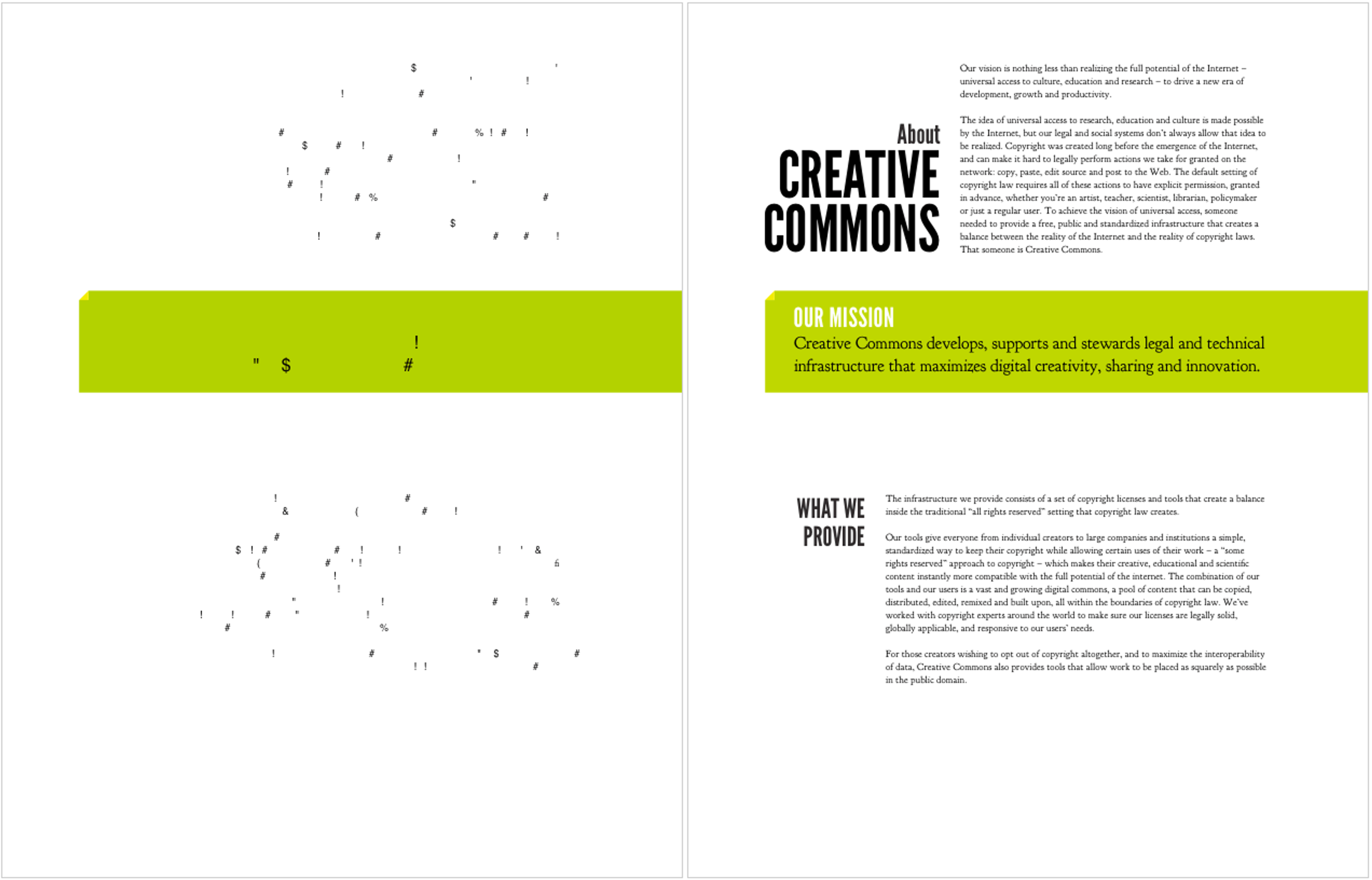 pdf.js Rendering (left) & Correct PDF rendering (right)