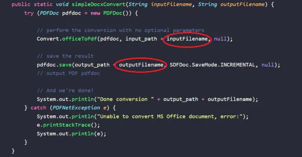 Convert Office Documents to PDF in Java | Apryse SDK