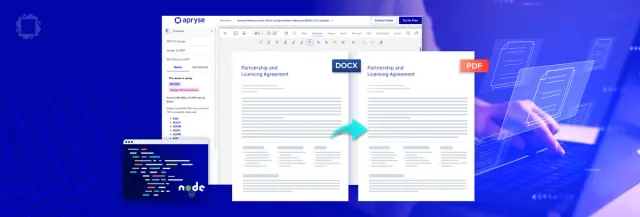 How to Convert DOCX Files to PDF with Node.js
