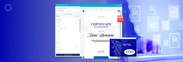 How to Generate Personalized PDF Certificates in PHP with Apryse SDK