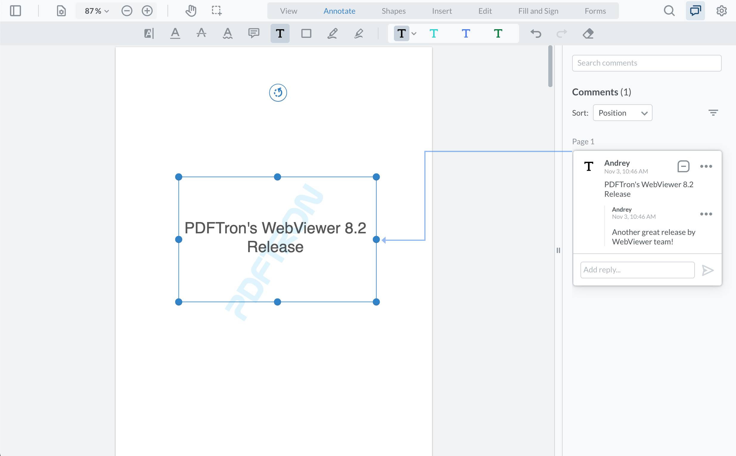 Improvements to the Notes panel make the experience more intuitive, reviews faster, and collaboration more enjoyable.