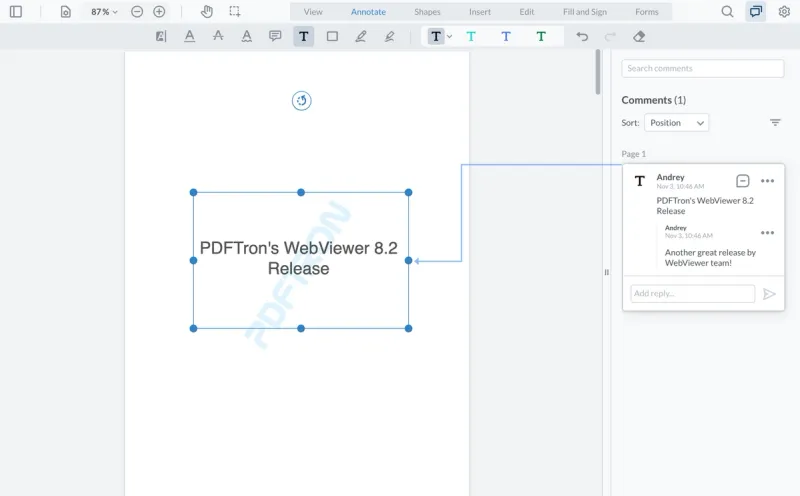 Improvements to the Notes panel make the experience more intuitive, reviews faster, and collaboration more enjoyable.