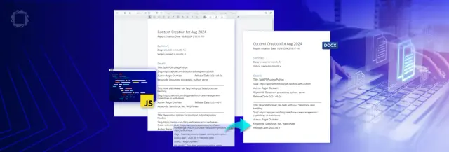 Advanced Document Generation Options