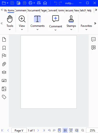 A view of the PDF generated using Go.