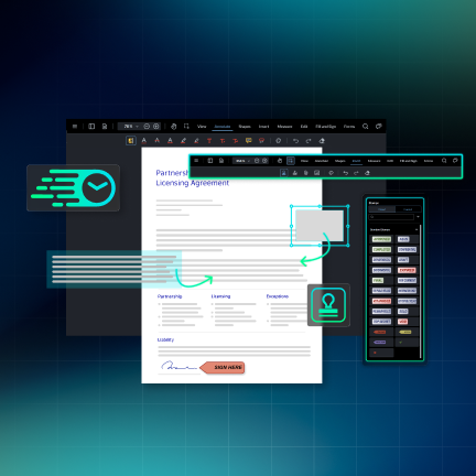 WebViewer Update: Vector Stamps, Faster Content Edit, and Easier Signing
