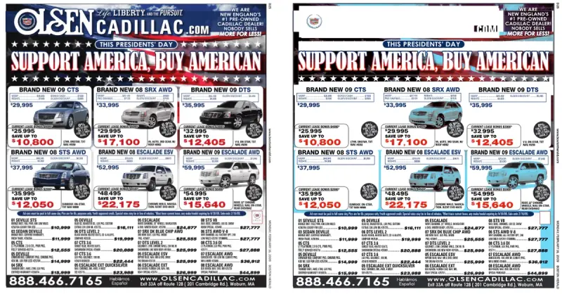 Comparison of incorrect pdf.js rendering and correct PDF rendering